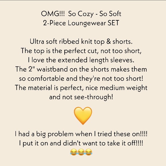 ⭐️ Super Soft Rib Lounge Set (2/4) ONE LEFT - Picture 5 of 13